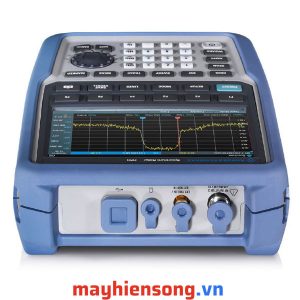 Spectrum Rider Fph Handheld Spectrum Analyzer Side View Rohde Schwarz