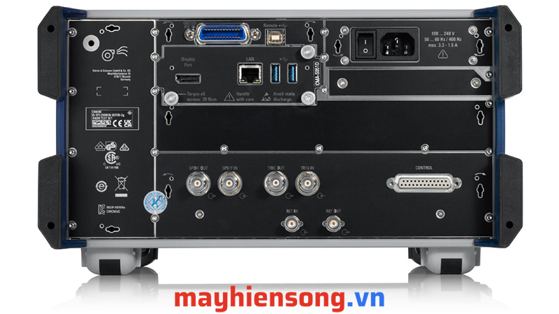 Cma180 Radio Test Set Back Low Rohde Schwarz