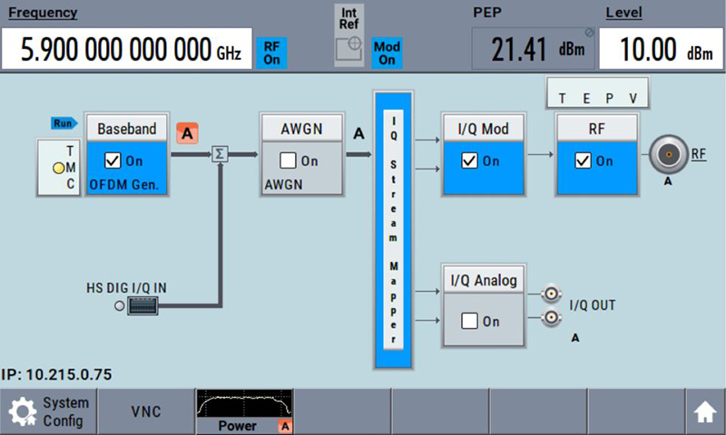 Smbv100b Vector Signal Generator Screenshot Rohde Schwarz 5